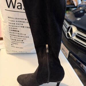 Source Unknown Black Over the Knee Boots